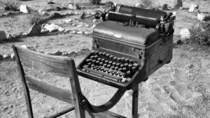 Lonesome Desk (Pioneertown) By Jeremiah Gilbert